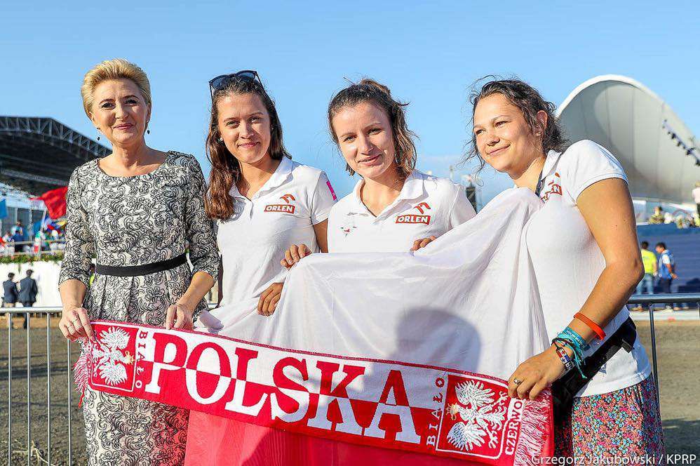 Agata Duda na 34 Światowych Dniach Młodzieży w Panamie