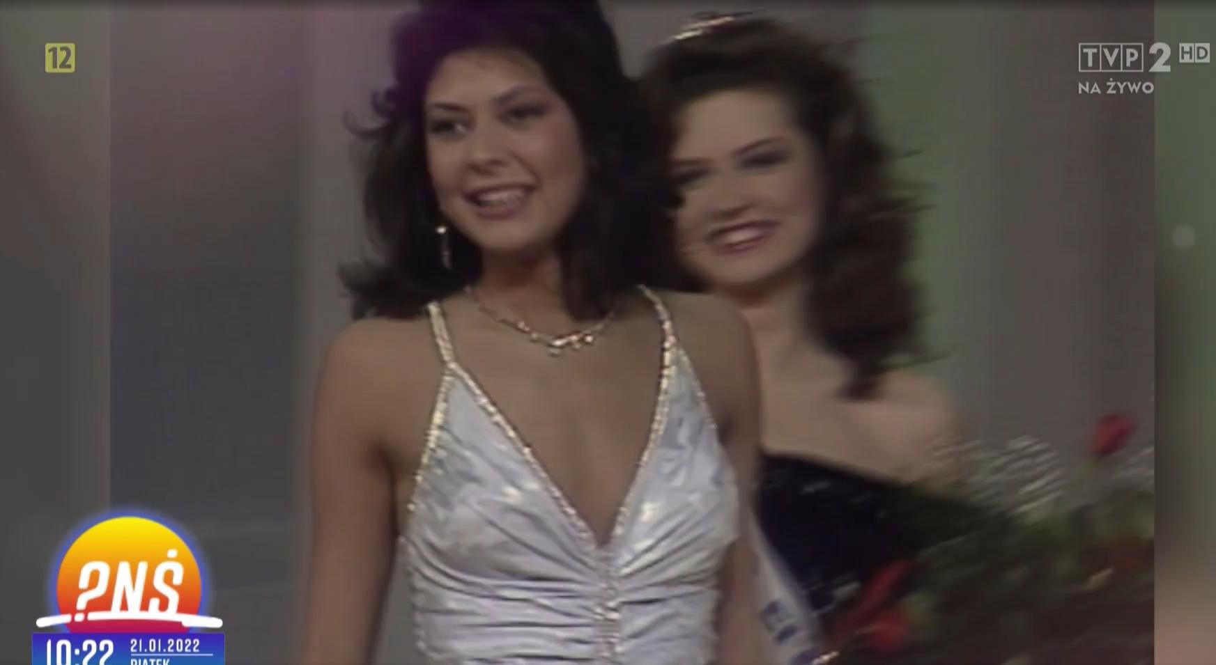 Karina Wojciechowska w 1991 roku