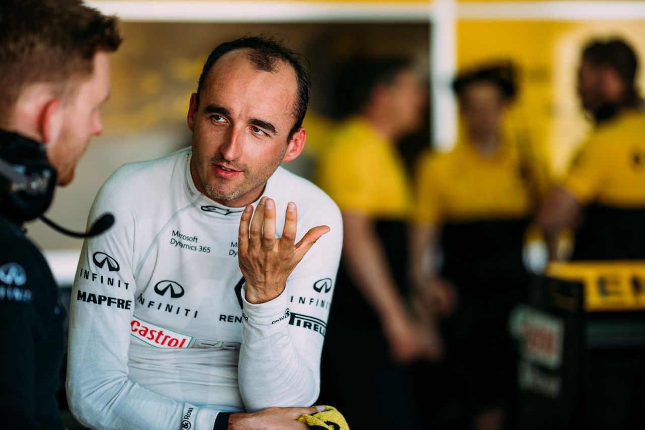 Walencja 2017 r.: powrót do roli kierowcy testowego Renault w F1
