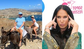 Beata Ścibakówna i Jan Englert relacjonują greckie wakacje. Kayah komentuje: "Osiołków TO MI ŻAL". Doczekała się odpowiedzi (FOTO)