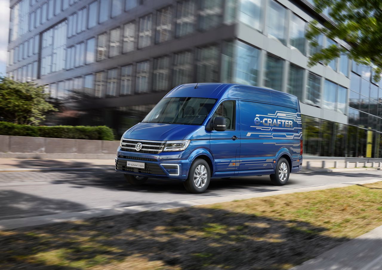 Elektryczny Volkswagen Crafter trafi do produkcji?