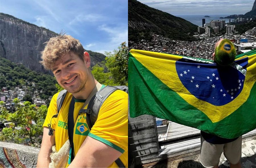 Patec i Latwogang wyuszyli we wspólną podróż do Brazylii