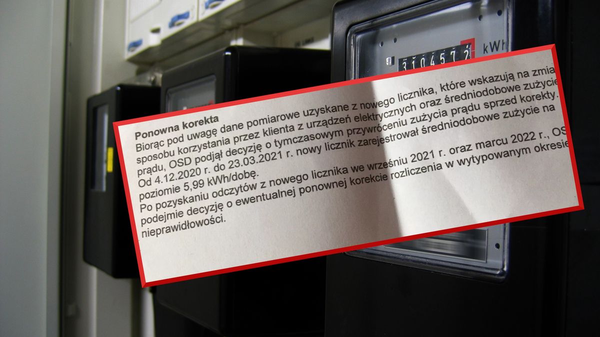 Niektórzy klienci Tauronu dostali już decyzje o ponownym przeliczeniu zużycia prądu.