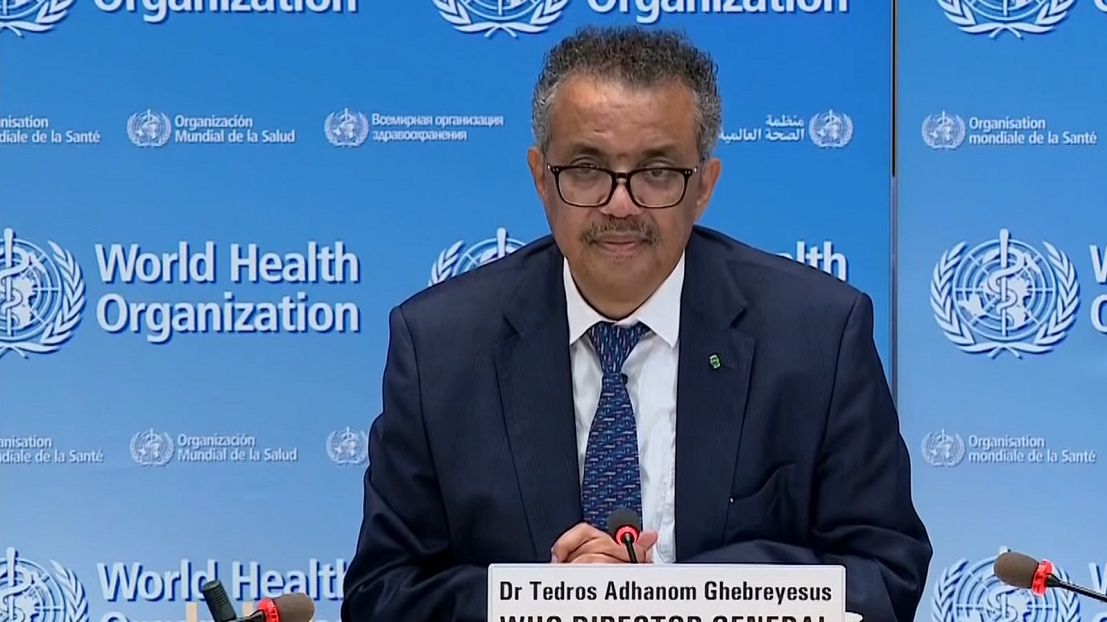 Tedros Adhanom Ghebreyesus ostrzega, że pandemia koronawirusa jest daleka od zakończenia.