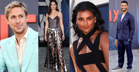 Gwiazdy na premierze nowej produkcji Netfliksa: Ryan Gosling, była dziewczyna Bena Afflecka, Simone Ashley z "Bridgertonów" (ZDJĘCIA)