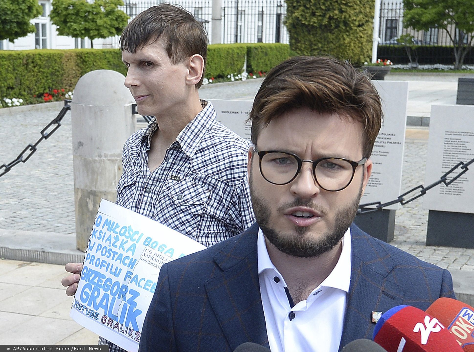Bartosz Staszewski, aktywista LGBT, który przyjął zaproszenie Andrzeja Dudy