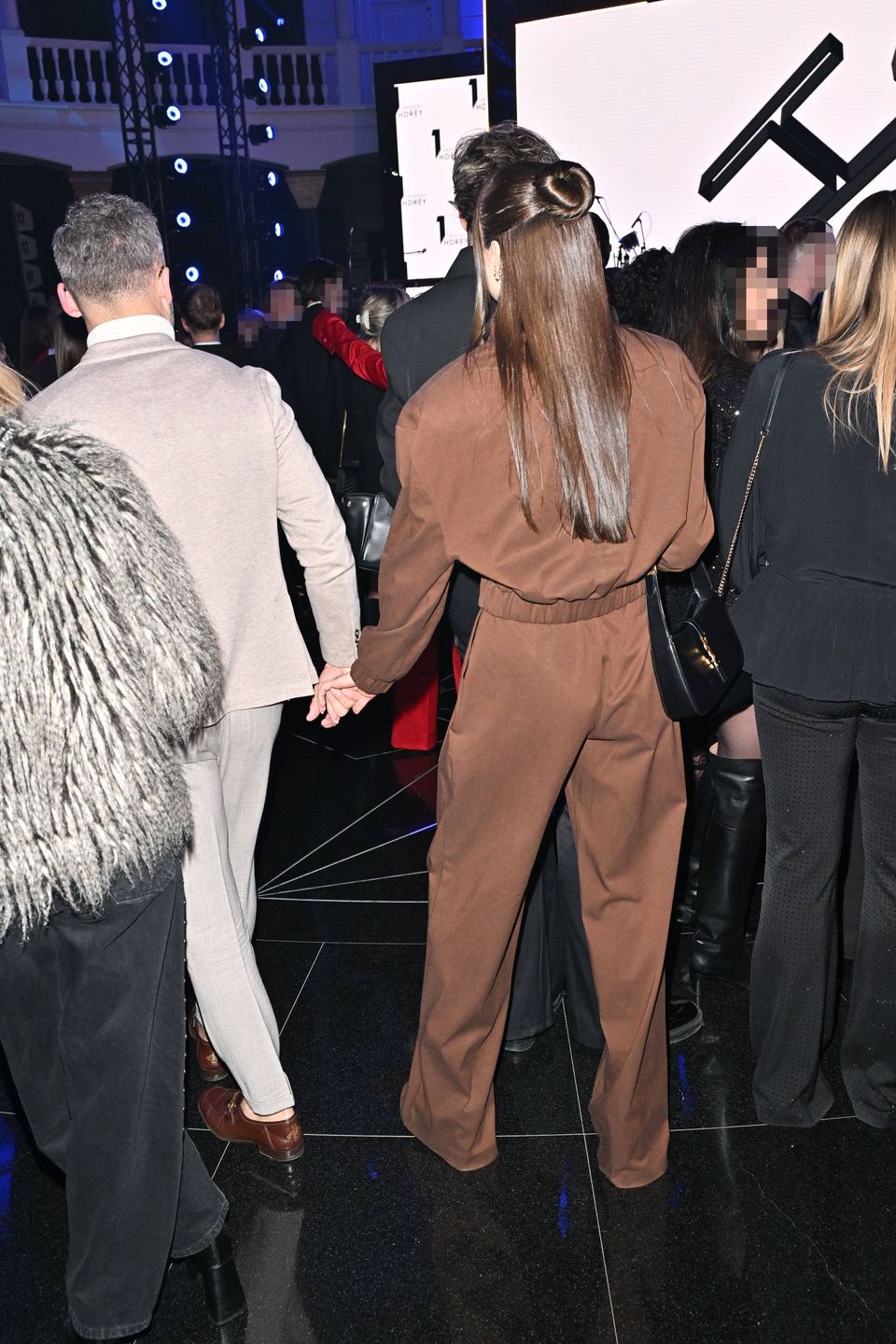 Marcela Leszczak z ukochanym na imprezie 