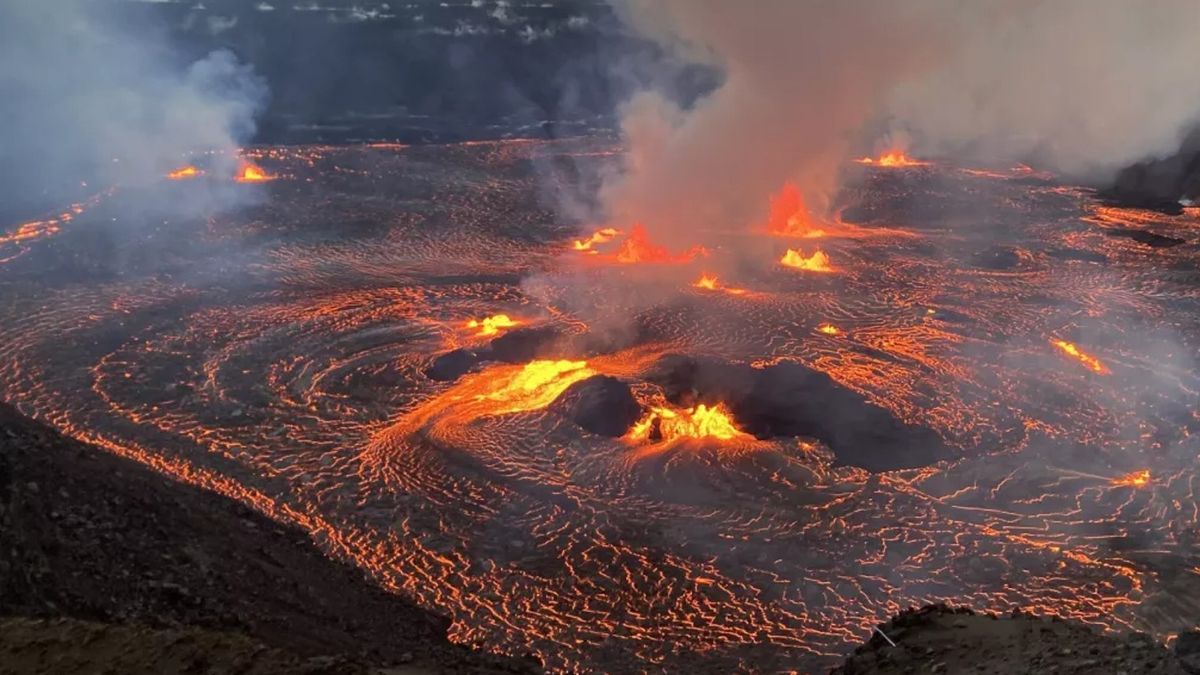 Krater wulkanu Kilauea