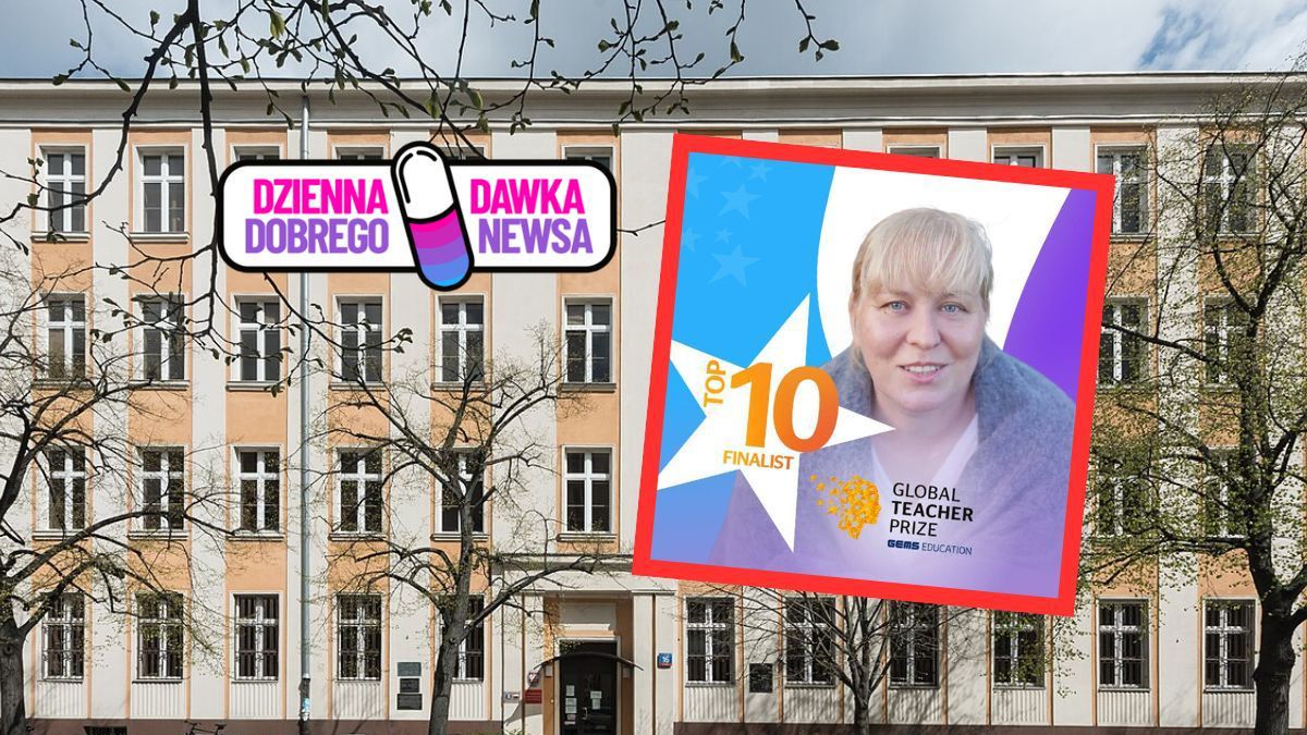 Ewa Drobek zakwalifikowała się do finału Global Teacher Prize 20