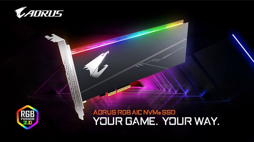 Gigabyte AORUS RGB AIC NVMe SSD