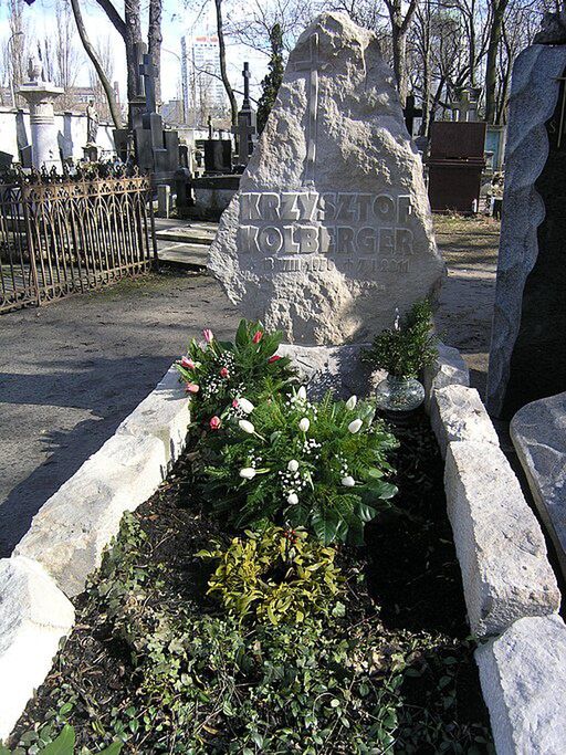 Grób Krzysztofa Kolberga w 2012 roku