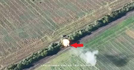 Pojedynek czołgów z paru metrów. Stary T-64BW skasował nowego T-72B3