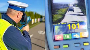 Rozpędził Mazdę do 101 km/h. Stracił prawo jazdy