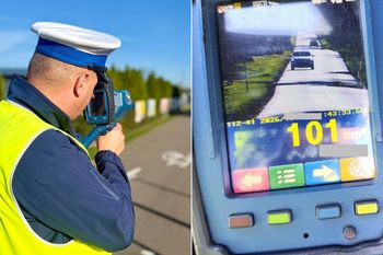 Rozpędził Mazdę do 101 km/h. Stracił prawo jazdy