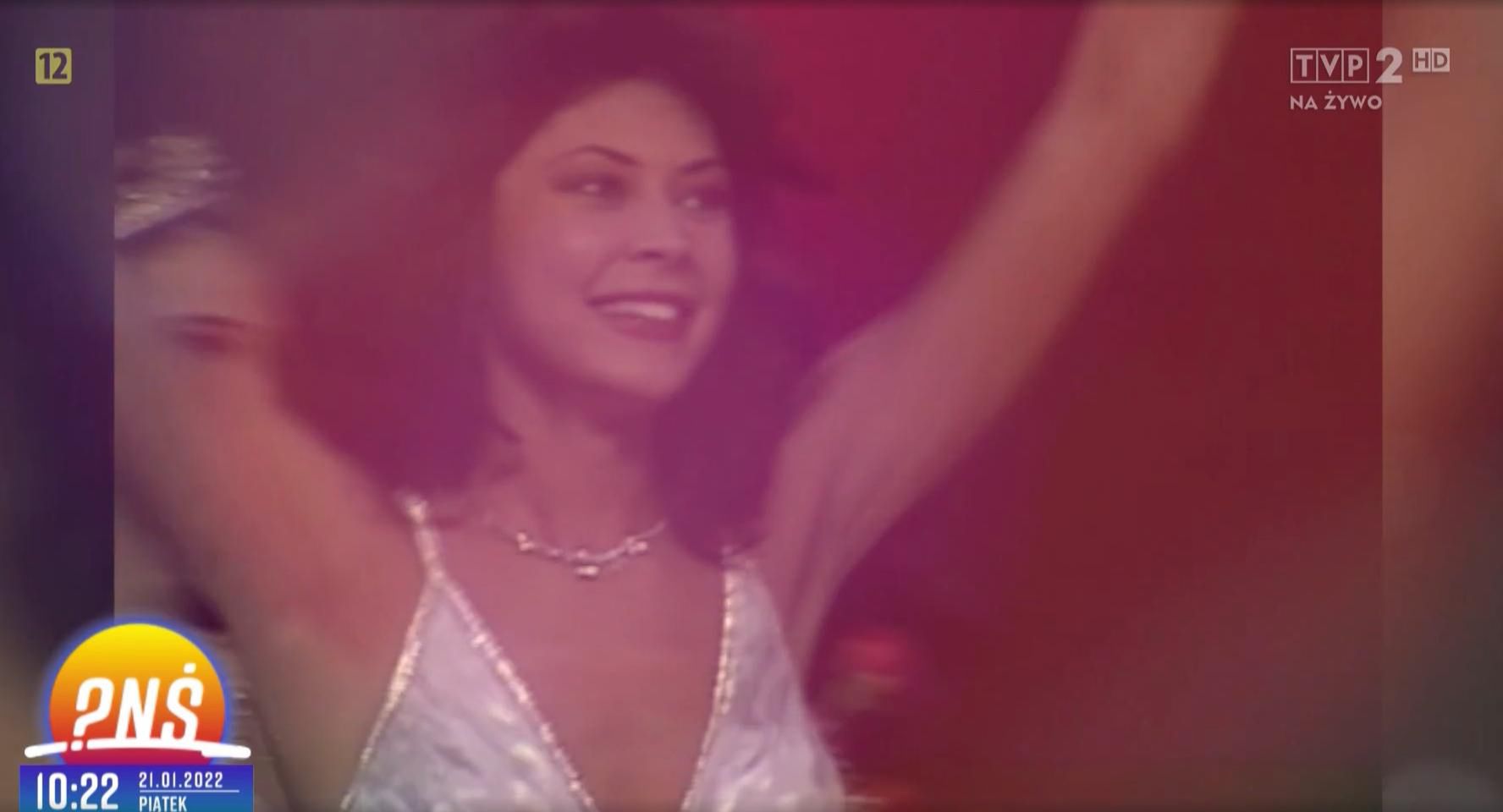 Karina Wojciechowska w 1991 roku