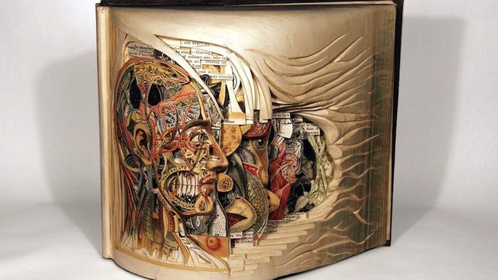 Niesamowite rzeźbione książki Briana Dettmera 1