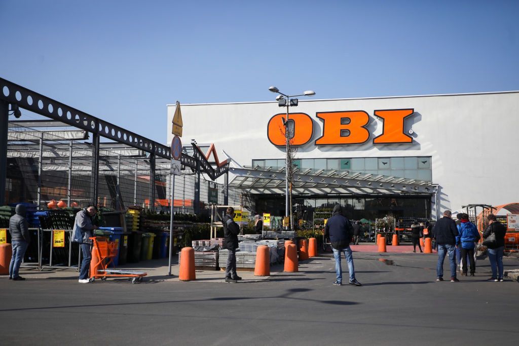 Na zdjęciu sklep Obi