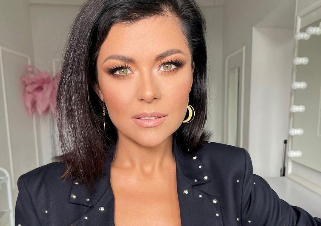 Katarzyna Cichopek w eleganckiej stylizacji