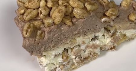 Ciasto Kinder Country bez pieczenia. Smakuje jak lody