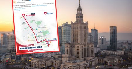 Marsz Miliona Serc. Trasa marszu 1 października. Jest oficjalne potwierdzenie