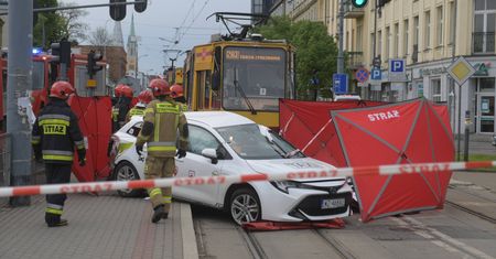 Śmierć na Piotrkowskiej. Nie żyje taksówkarz z Łodzi