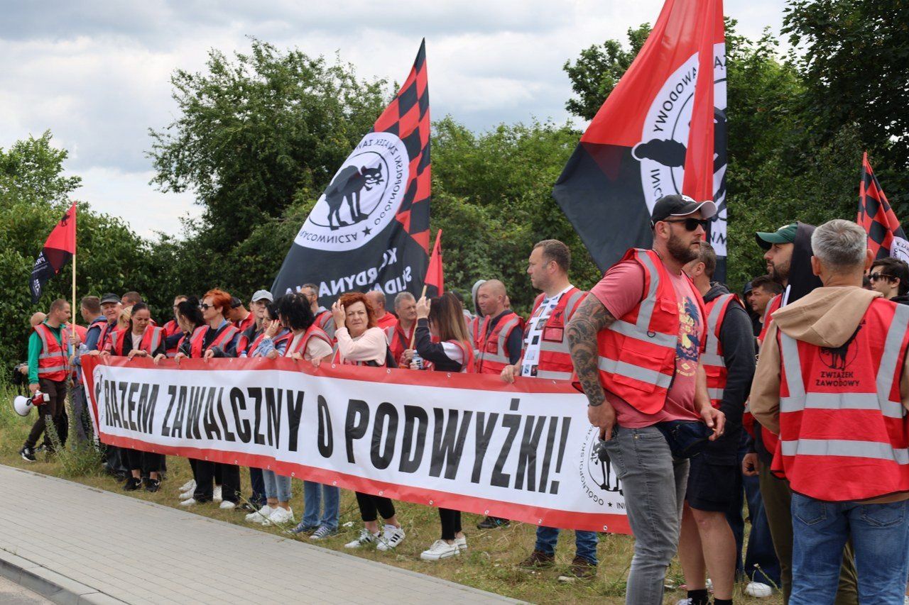 Jeremias naruszył dobra pracowników strajkujących? 31 wezwań do zapłaty