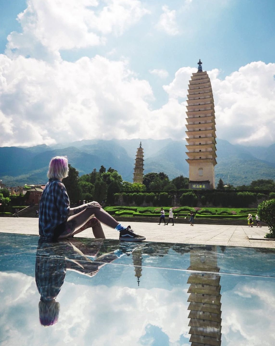 Weronika chętnie dzieli się kadrami ze swojego życia w Chinach.