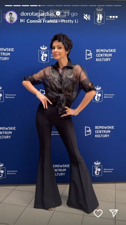 Dorota Gardias w modnej stylizacji