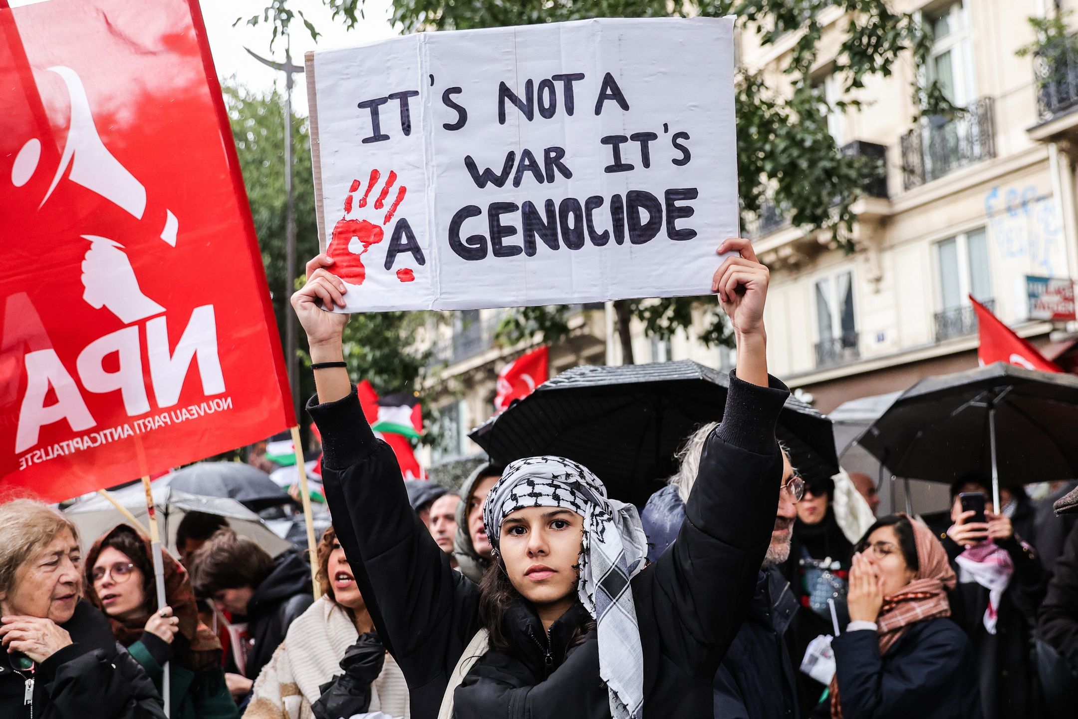 Protesty w Paryżu 