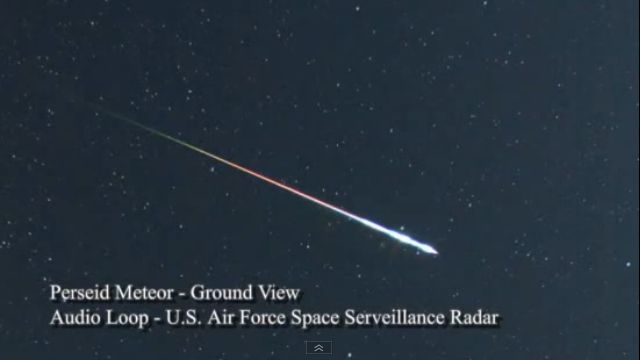 Jak brzmi perseida płonąca w atmosferze? [wideo] 1