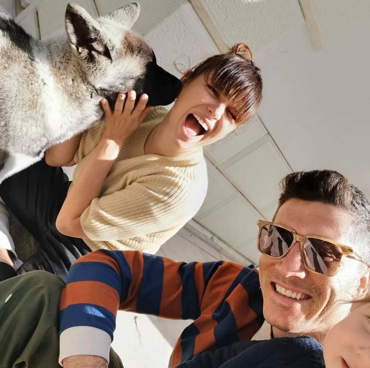Anna i Robert Lewandowscy