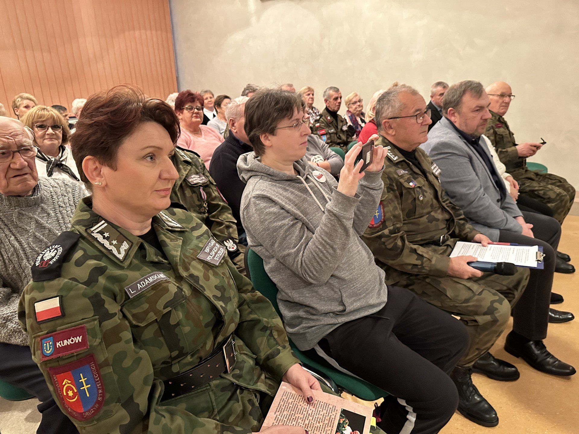 Koncert zostal przygotowany przez Brygadę Polskich Drużyn Strzeleckich w Kunowie