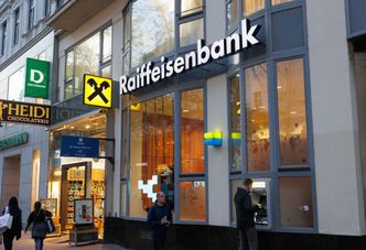 Bank Rosji zajął konta Raiffeisen. Skonfiskował 2 mld euro