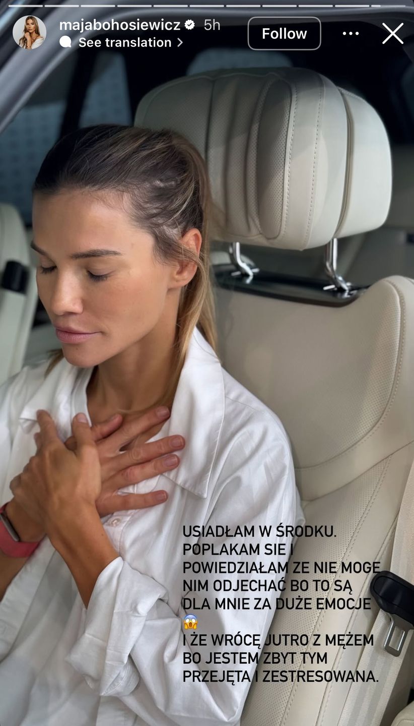Maja Bohosiewicz przeżywa zakup nowego samochodu