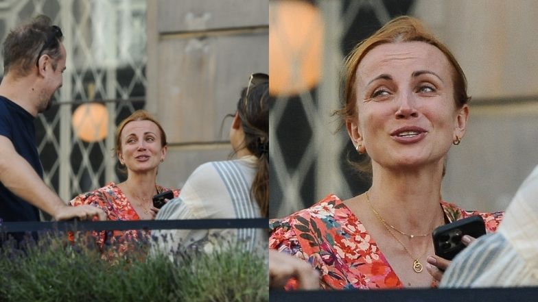 Anna Mucha i Jakub Wons przyłapani w restauracji