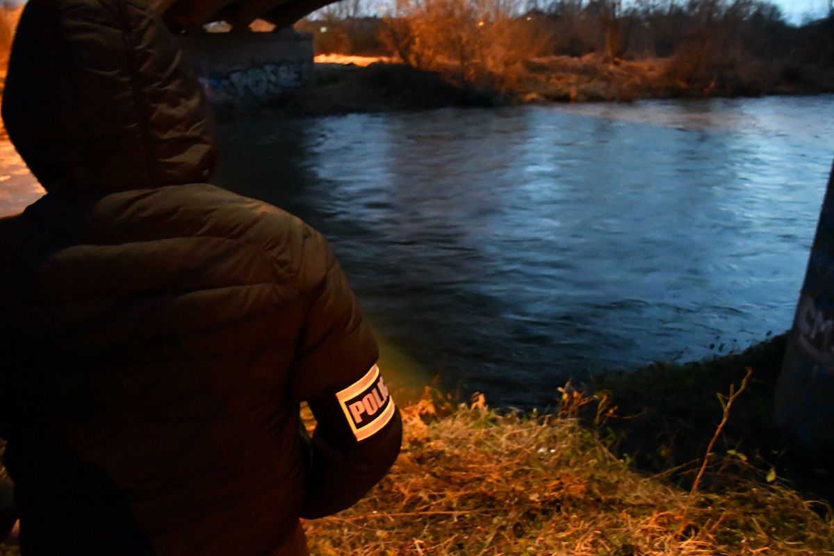 Policja podczas poszukiwań 57-latki