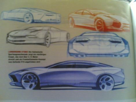 Szkice tajemniczego Lamborghini - prawda czy fałsz?
