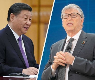 Xi wita "starego przyjaciela". Bill Gates przybył na spotkanie w Pekinie