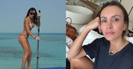 Bawiąca w Arabii Saudyjskiej Sara Boruc pręży smukłe ciałko na SUP-ie (FOTO)