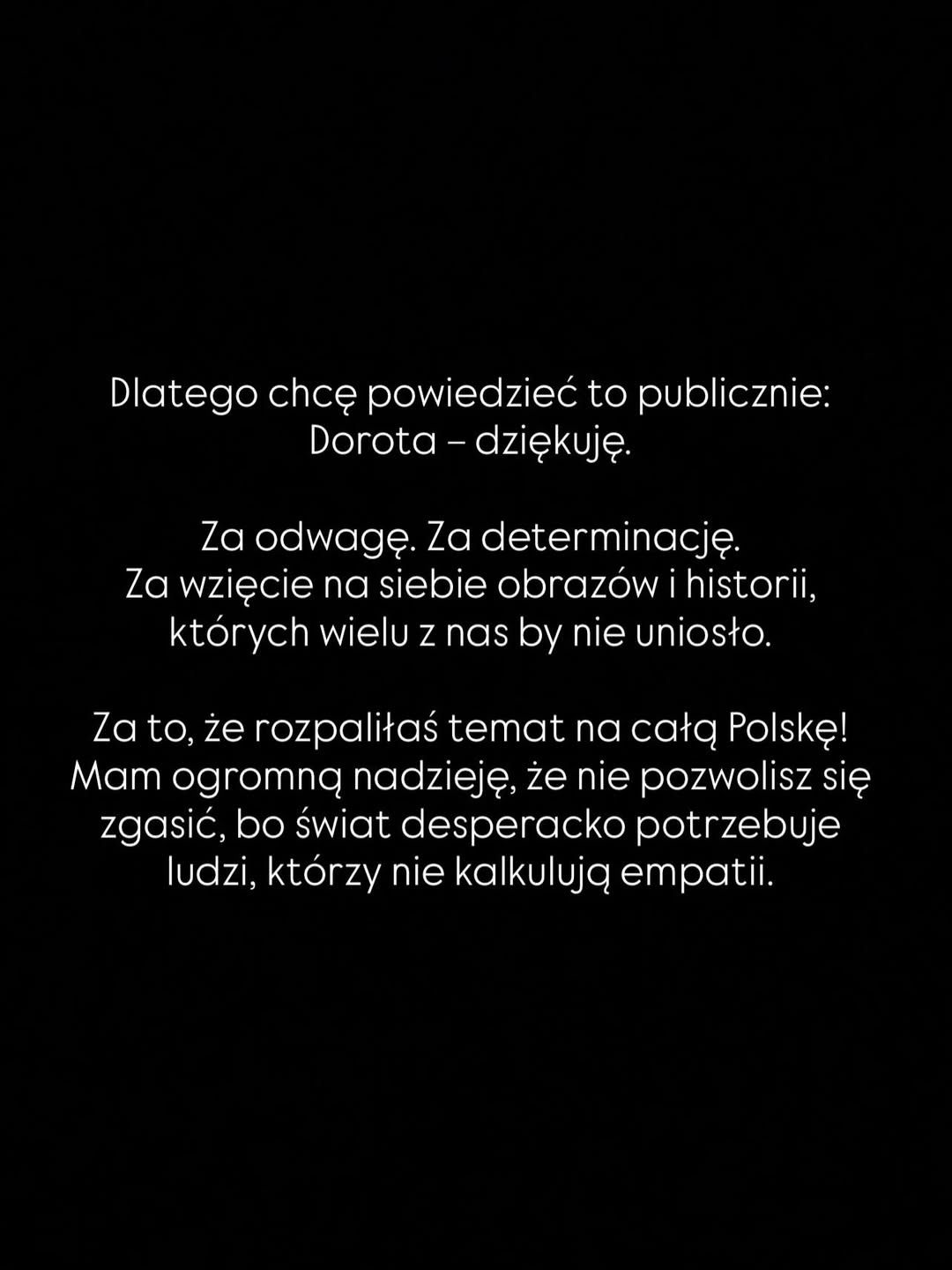 Instagramowa odezwa Ewy Chodakowskiej
