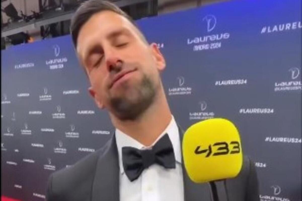 Novak Djoković dostał kłopotliwe pytanie. Nie potrafił wybrać