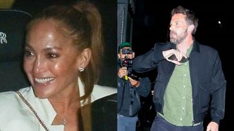 Rozbawiona Jennifer Lopez i rozwścieczony Ben Affleck mierzą się z hordą paparazzi (ZDJĘCIA)