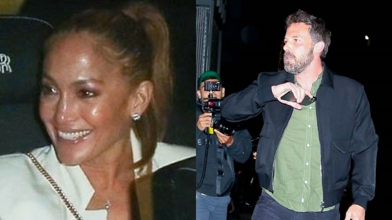 Rozbawiona Jennifer Lopez i rozwścieczony Ben Affleck mierzą się z hordą paparazzi (ZDJĘCIA)