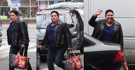 Dorota Wellman prawie wpadła pod samochód 