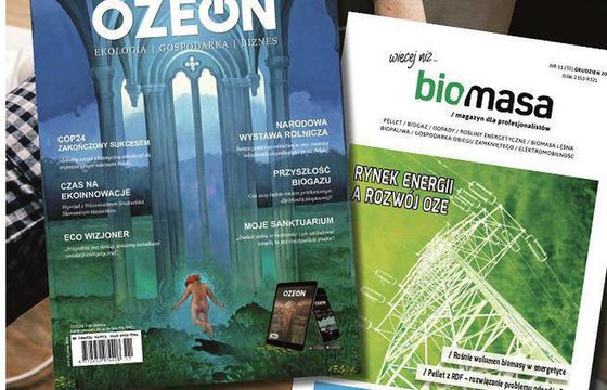 Kwartalnik Ozeon i magazyn Biomasa łączą redakcje