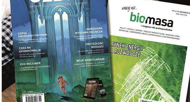 Kwartalnik Ozeon i magazyn Biomasa łączą redakcje