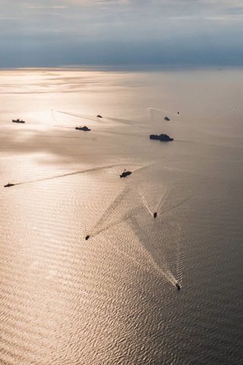 Takich ćwiczeń jeszcze nie było. Polacy na Bałtyku