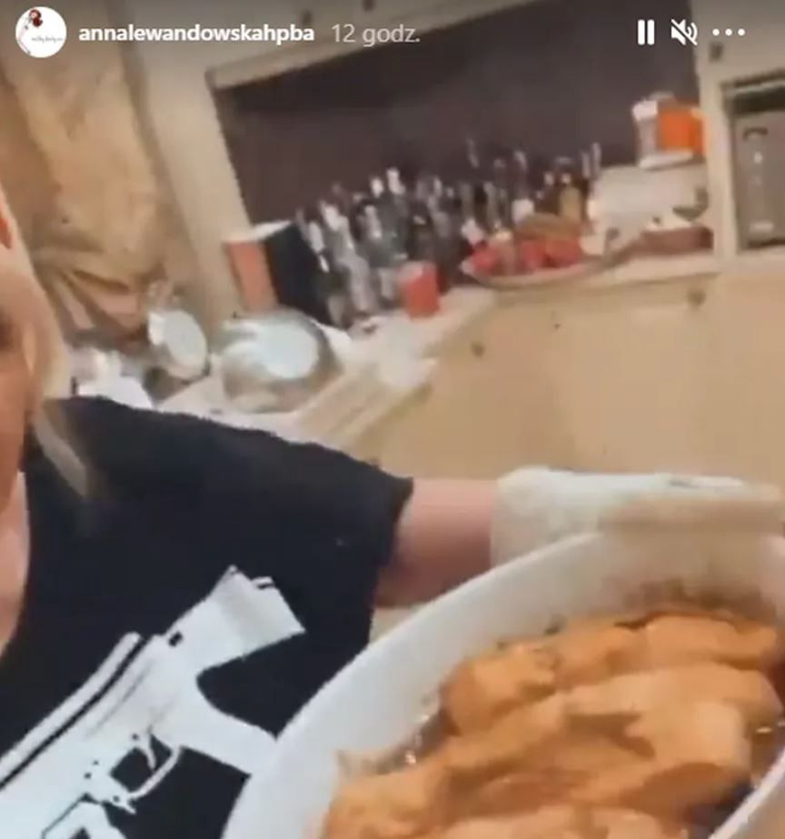 Maryla Rodowicz przygotowała rybę dla Anny Lewandowskiej