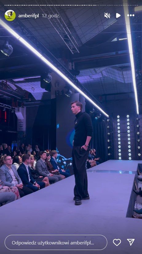 Szymon Bieniuk jako model
