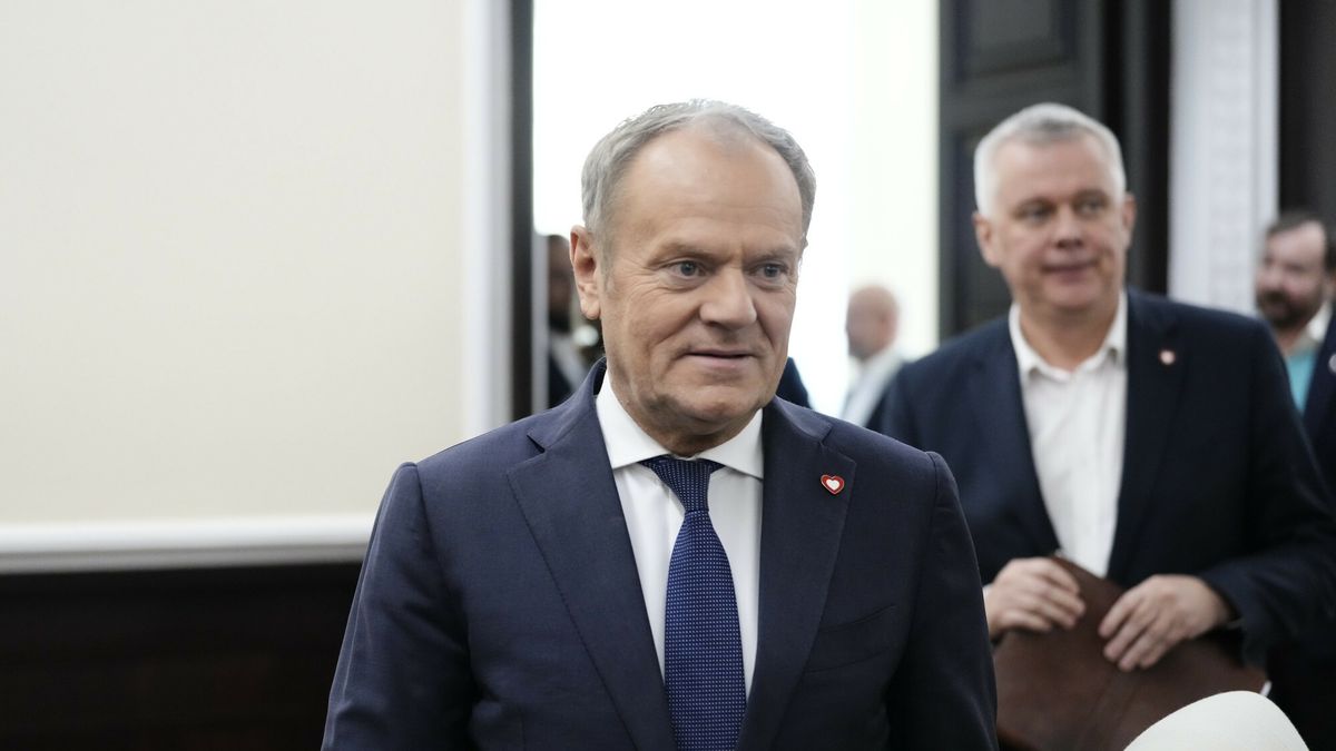 Posiedzenie rz?du (19.11)
19.11.2025 Warszawa Posiedzenie Rady Ministrow fot. Marysia Zawada/REPORTER
N/z: Donald Tusk, Tomasz Siemoniak
Marysia Zawada/REPORTER